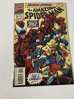 Buy Amazing Spider-Man #380 Maximum Carnage Pt 11 Venom Shriek Nightwatch HIGH GRADE • 10.45£