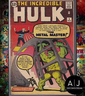 Buy Incredible Hulk #6 Cover Almost Split But Still Attached (Marvel) • 510.83£
