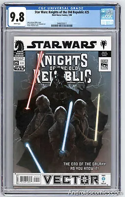 Buy Star Wars Knights Of The Old Republic #25 ~ CGC 9.8 • 81.58£