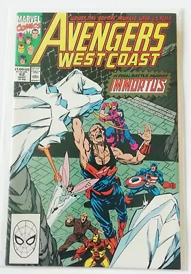 Buy WEST COAST AVENGERS  #62  1ST NEW TIME KEEPERS NEAR MINT High Grade 9.8.  • 17.99£