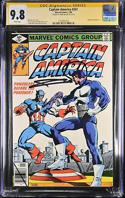 Buy * Captain AMERICA #241 CGC 9.8 SS Signed MILLER PUNISHER! 1 Of 16 (2768995024) * • 1,998.76£