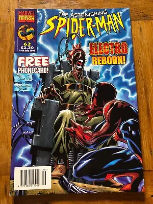 Buy Astonishing Spider-man Vol.1 # 62 - 19th July 2000 - UK Printing • 3.99£