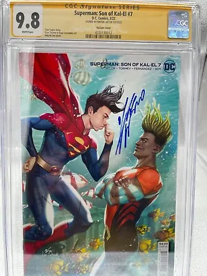 Buy Superman: Son Of Kal-El #7; Signed By INHYUK LEE • 99.61£