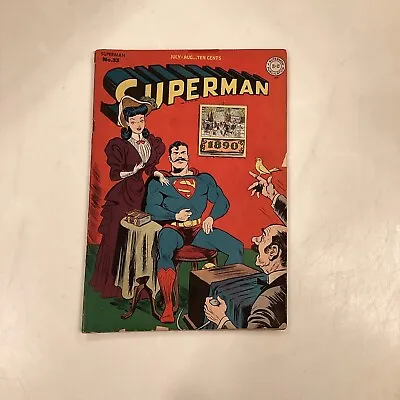 Buy SUPERMAN #35 GOLDEN AGE 1945 Comic Book 10 Cent LOIS LANE JERRY SIEGEL • 315.49£