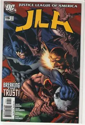 Buy JLA #116 Justice League Batman Flash Green Lantern Hawkman Geoff Johns 9.6 • 5.75£
