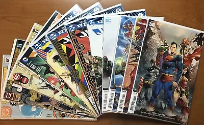 Buy Justice League Lot Of 12 #206 (1982), #99 (1995), #44 (2015) + Vol 2-3 (2016/18) • 20.10£