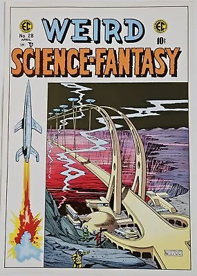 Buy Weird Science Fantasy Comic Cover Poster~1979 EC No 28 Russ Cochran Al Feldstein • 28.64£