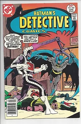 Buy Detective Comics #468 VF-(7.5) 1977 - Aparo Cover - Amazing Rogers Interiors • 15.89£