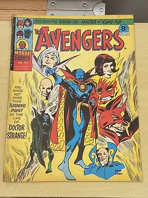 Buy Marvel Comics - The Avengers #91 • 3.50£