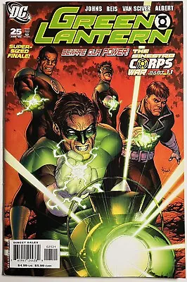 Buy Green Lantern 25 Frank Retailer Incentive Variant NM- DC Comics 2008 • 75.88£