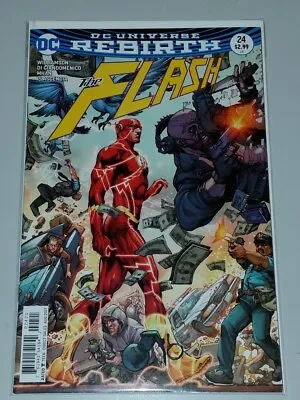 Buy Flash #24 Variant Dc Universe Rebirth August 2017 Nm+ (9.6 Or Better) • 6.99£