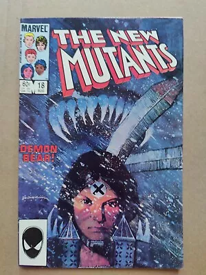 Buy New Mutants 18 Bill Sinkiewicz 1984 1st Warlock Low Grade (2) • 3.61£