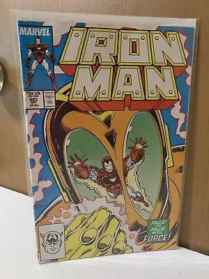 Buy Iron Man 223 🔑1st App BLIZZARD II🔥1987 The Force🔥Cooper Age Comics🔥VF+ • 10.24£