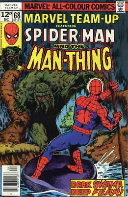 Buy Marvel Team-Up (1972) #  68 UK Price (5.0-VGF) Man-Thing, 1st App. D'Spayre 1978 • 22.50£