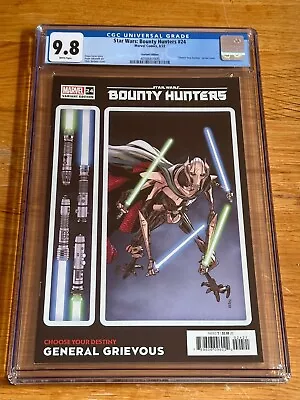 Buy Star Wars: Bounty Hunters #24 Variant (Marvel, 2022) CGC 9.8 • 89.99£