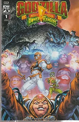 Buy Idw Comics Godzilla Vs Mighty Morphin Power Rangers Ii #1 Apr 2024 1st Print Nm • 6.25£