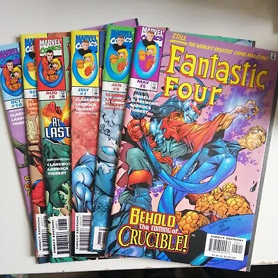 Buy Fantastic Four Vol 3 Issues #5-10 Marvel Comics 1998 Spiderman Claremont Job Lot • 18.95£