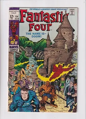 Buy Fantastic Four (1961) #  84 (5.0-VGF) (1981364) 1969 • 45£