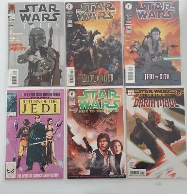 Buy Star Wars Comic Lot Of 6 - Includes Tales, Outlander, Return Of The Jedi • 71.13£