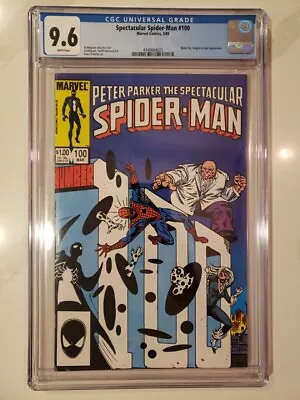 Buy Spectacular Spider-Man 100 CGC 9.6 Marvel Comics 1985 • 46.91£