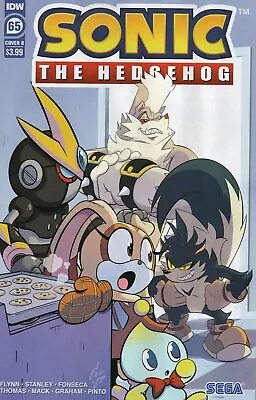 Buy Sonic The Hedgehog Comic 65 Cover B (Eric Lide) IDW 2023 Stanley Flynn Fonseca • 5.75£