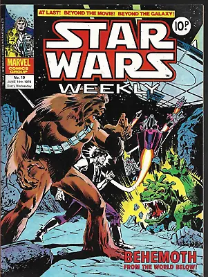 Buy STAR WARS WEEKLY #19 - 1978 - Marvel Comics Group UK (S) • 4.99£