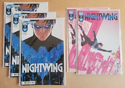 Buy DC Comics NIGHTWING LOT OF 5 COMICS #78 (3) & #79 (2) NMs 1st PRINTS EXCELLENT! • 79.67£