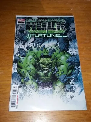 Buy Immortal Hulk Flatline #1 Nm+ (9.6 Or Better) Marvel April 2021 • 5.94£
