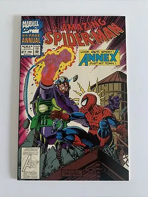 Buy Amazing Spider-Man Annual 27 - NM+ (With Trading Cards) • 2.99£