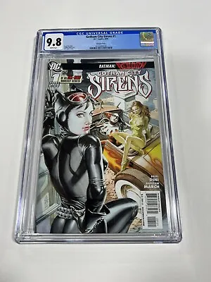 Buy Gotham City Sirens 1 Cgc 9.8 White Pages Variant Dc Comics 2009 • 475.79£