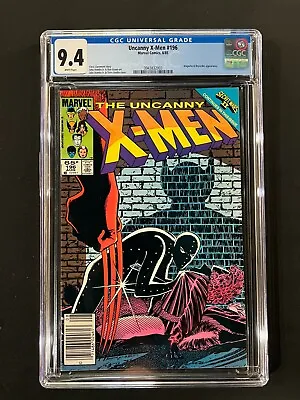 Buy Uncanny X-Men #196 CGC 9.4 (1985) - Newsstand Edition - Magneto & Beyonder App • 43.69£