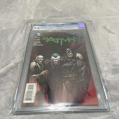 Buy Batman 40 Comic CGC 9.8 DC 2015 Kuber Variant  Death  Batman&Joker • 39.49£
