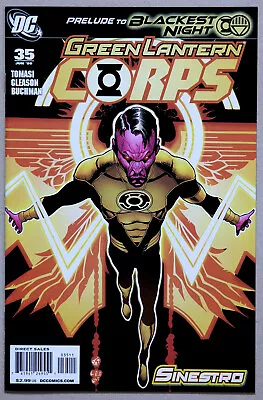 Buy Green Lantern Corps #35 Vol 1 Prelude To Blackest Night - DC Comics - PJ Tomasi • 3.50£
