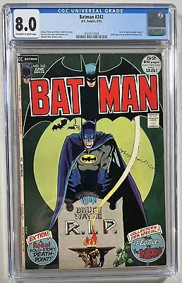 Buy Batman 242 (DC, 1972)  CGC 8.0 OWP-WP • 173.96£