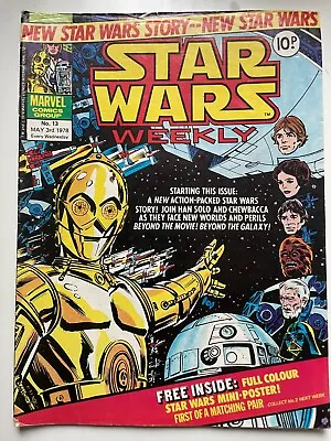 Buy Star Wars Weekly, No.13 Vintage Marvel Comics UK • 2.95£