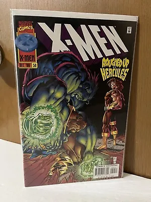 Buy X-Men 59 🔥1996 Roughed Up By HERCULES🔥Marvel Comics🔥NM • 5.59£