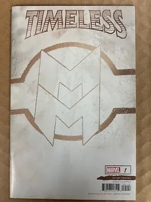 Buy Timeless #1 Second Print 1:25 MiracleMan Incentive Variant Cover Marvel 2022 • 19.73£