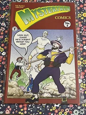 Buy MYSTERYMEN COMICS #3 BOB BURDEN ORIGINAL 1999 Dark Horse Comics Flaming Carrot • 5.51£