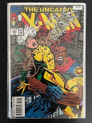 Buy The Uncanny X-Men 305 Higher Grade 8.5 Marvel Comic Book D43-41 • 7.91£