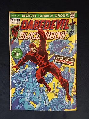 Buy DAREDEVIL #100 (1973) VF John Romita Sr. Cover Art • 28.11£