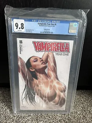 Buy Vampirella Year One #6 CGC 9.8 Lucio Parillo Variant Cover • 0.99£
