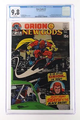 Buy New Gods #3 - DC 1971 CGC 9.8 Origin And 1st Appearance Of The Black Racer • 787.58£