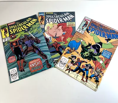Buy Marvel The Spectacular Spider-Man #166-#168 (Avengers) (1990) 3 Comic Lot • 9.49£