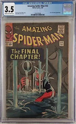 Buy 1966 Amazing Spider-man #433 Grad Cgc 3.5 Marvel Comics Stan Lee & Ditko • 260.76£