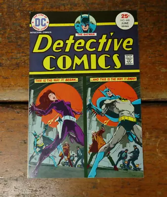Buy DETECTIVE COMICS #448 (1975 DC Comics) Batman Bronze Age - FN/VF Or Better • 15.94£