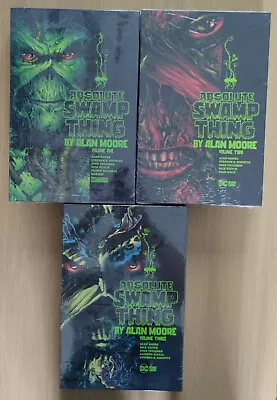 Buy Absolute Swamp Thing Volume 1,2,3 By Alan Moore BRAND NEW SEALED • 249.99£