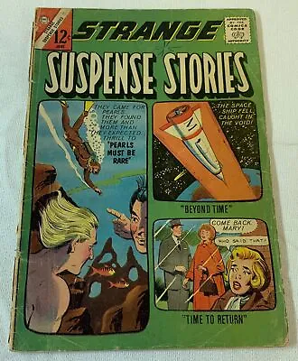 Buy 1963 STRANGE SUSPENSE STORIES #65 ~ Low Grade, Cover Almost Fully Split • 3.88£