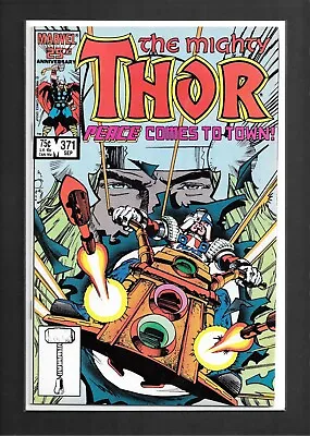Buy Thor #371 (1986):  Peace On Earth!  1st Appearance Justice Peace! TVA! VF (8.0)! • 7.86£