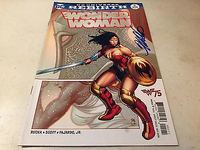 Buy Signed Frank Cho Dc Comics Wonder Woman #2 Variant W/coa 200% Guarantee • 15.88£