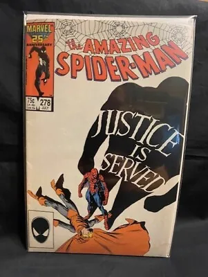 Buy Amazing Spider-Man #278 1st Appearance Scourge II VF+ (8.5) Marvel Comics 1986 • 10.39£